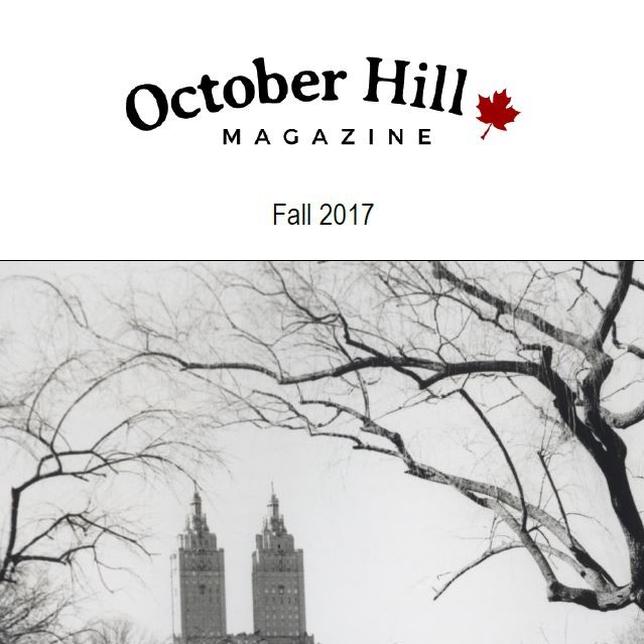 October Hill Magazine OHM Fall 2017 cover