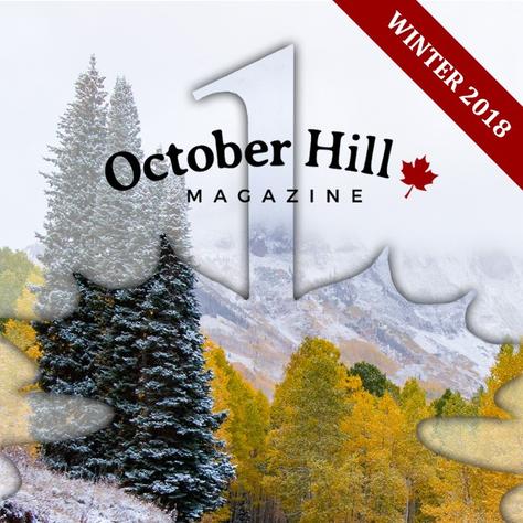 October Hill Magazine OHM Winter 2018 cover