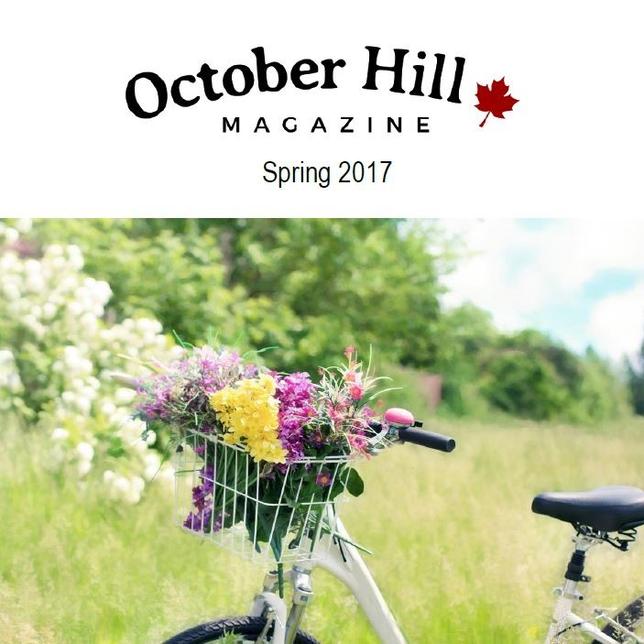 October Hill Magazine OHM Spring 2017 cover